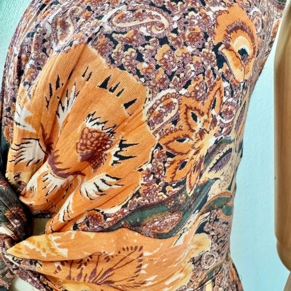 Bohemian Paisley Maxi Dress - Picture 5 of 8